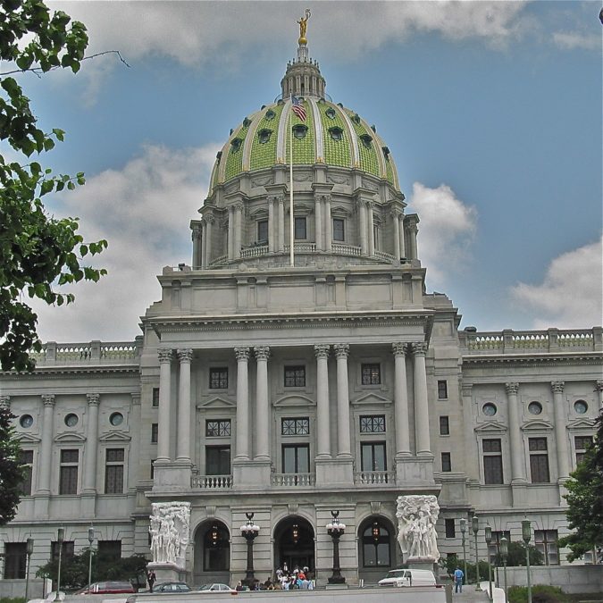 PA state capitol