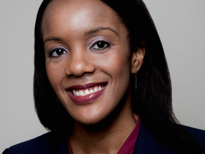 Headshot of Cheryl-Lyn Bentley, African American woman with medium length brown straight hair