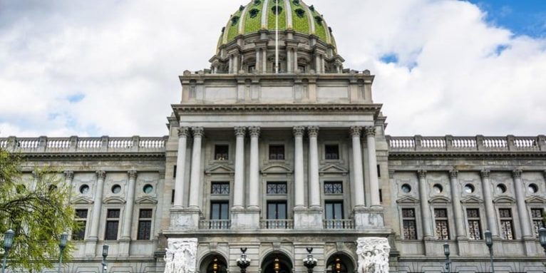 Photo of the Pennsylvania State Capitol Building