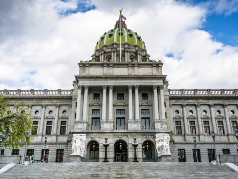Photo of the Pennsylvania State Capitol Building