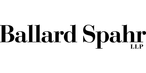 Logo for Ballard Spahr. Image links to their website