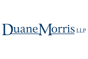 Logo for Duane Morris LLP. Image links to their website